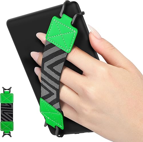 MoKo Correa de mano de seguridad para Kindle eReaders Fire de 6 a 8 pulgadas, KindleKoboVoyagaLenovoSony Kindle E-Book Tablet, correa de mano