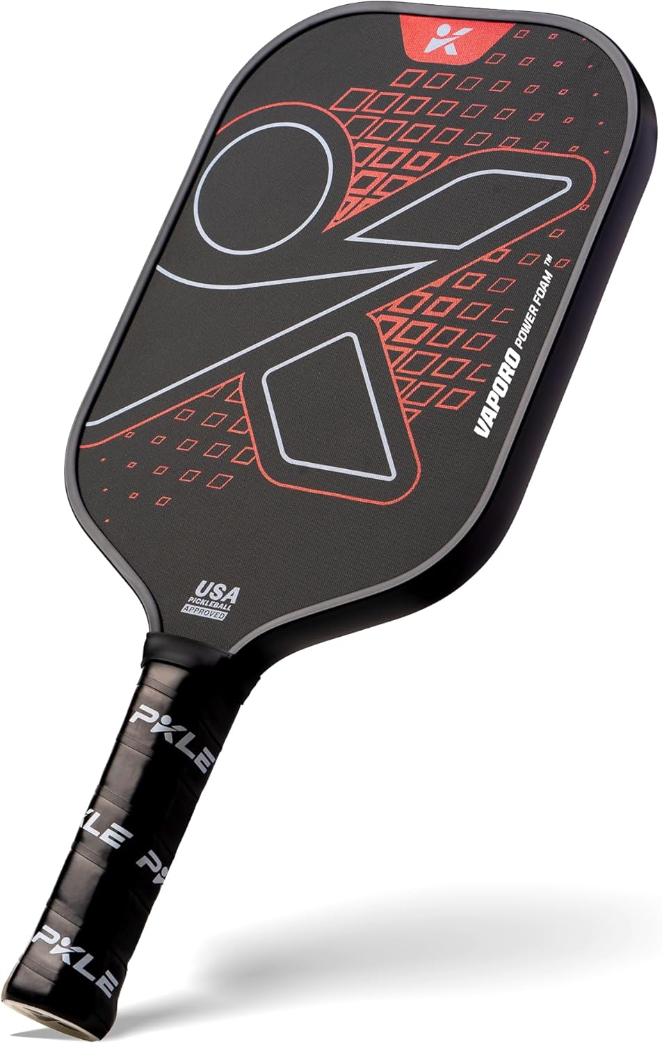 Vaporo Power Foam™ – Pro Pickleball Paddles with EVA Stability Layer, T700 Carbon Fiber CFS Face, Thermoformed Unibody Frame & Advanced Foam Core Innovation for Elite Play