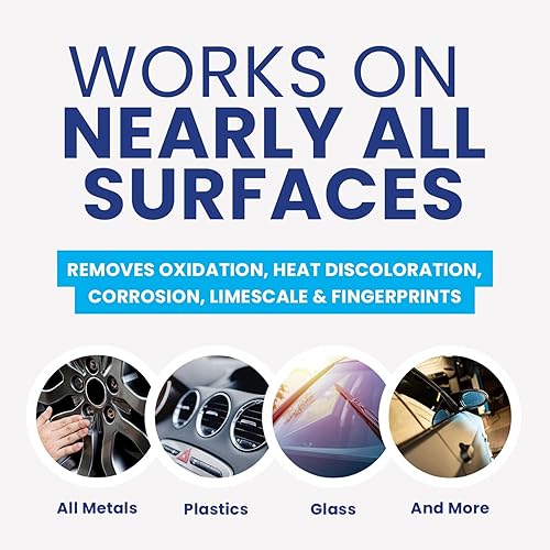 Miniatura 2 de Tri-Peek -33007 Pulidor Peek, Aluminio y Cromo Metal - Lata de 8.5 fl oz (9.83 oz)