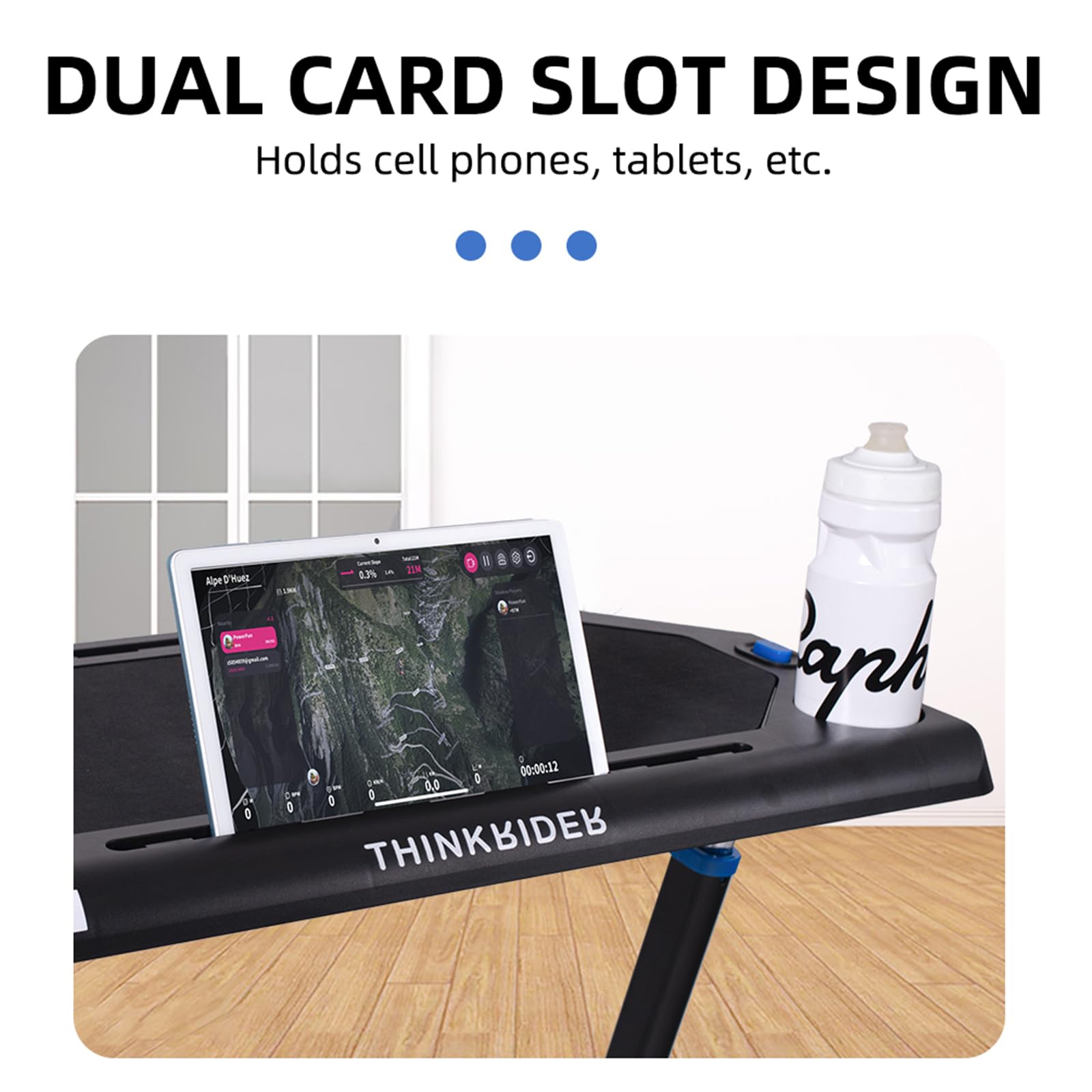 ThinkRider サイクルトレーナー用 上下昇降式 デスク 4段階高さ調節 Amazon.co.jp: ThinkRider サイクルトレーナー用 上下昇降式