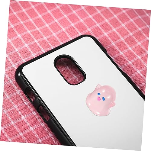 Miniatura 8 de Bonsái 20 piezas miniatura de plástico brillante pequeño fantasma DIY suministros de fantasmas decorativos fantasmas decoración artesanías fantasma