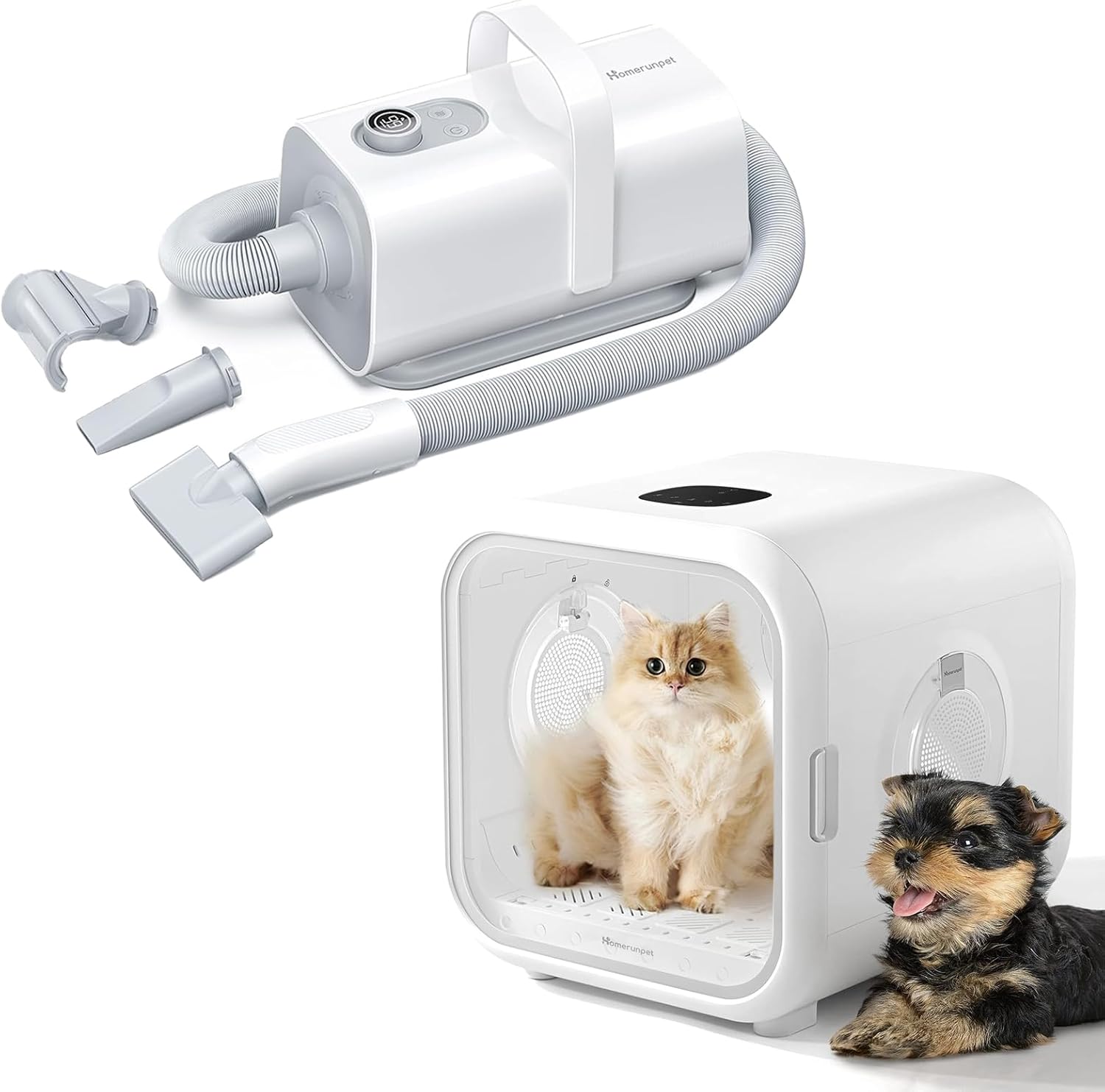 Homerunpet Drybo Plus Pet Dryer Box and Quiet Dog Blow