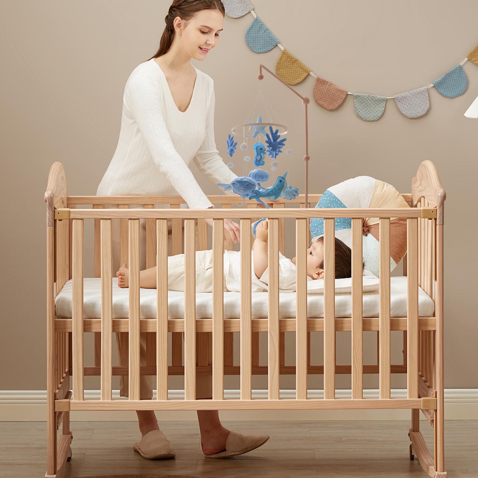 Mobile Pour Berceau Aide au sommeil apaisante suspendable thème