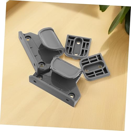 Miniatura 5 de Vaguelly Kit de piezas de repuesto de puerta retráctil con accesorios de montaje en pared completa, extensiones de puerta de seguridad de plástico