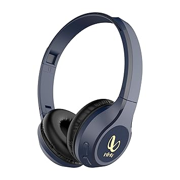 (Renewed) Infinity (JBL) Glide 510 Wireless Bluetooth On Ear Headphone with Mic (Blue)