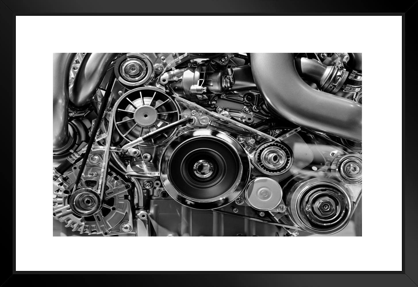 Amazon.co.jp: モノクロモノクロモノクロ写真マットフレーム