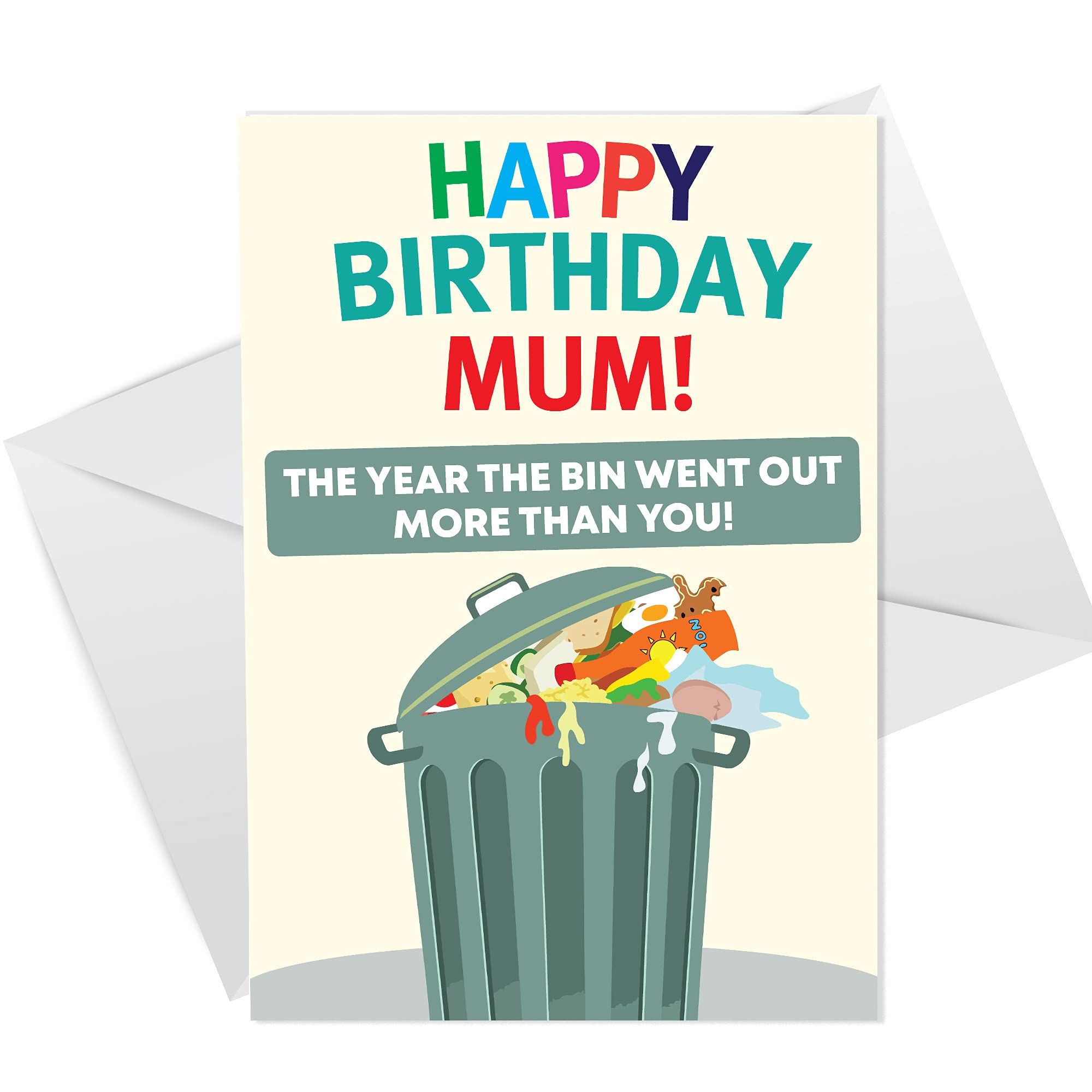 Funny Birthday Card For Mum Lockdown Theme Novelty Birthday Card For Her