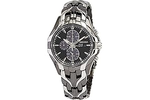 Men's Solar Chronograph: Unrivaled Timekeeping with 6-Month Power Reserve