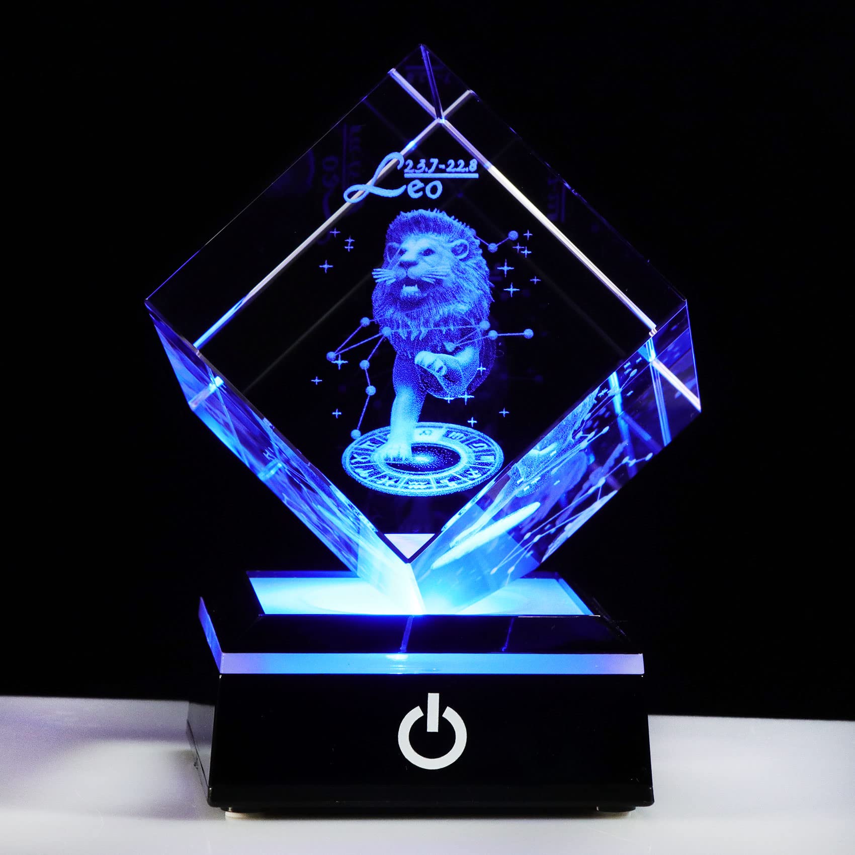 ♡ 3Dクリスタル 牡羊座 置物 LEDライト インテリア 星座 ガラス Amazon.co.jp: 3D クリスタル 獅子座 星座 星座 女性 メンズ