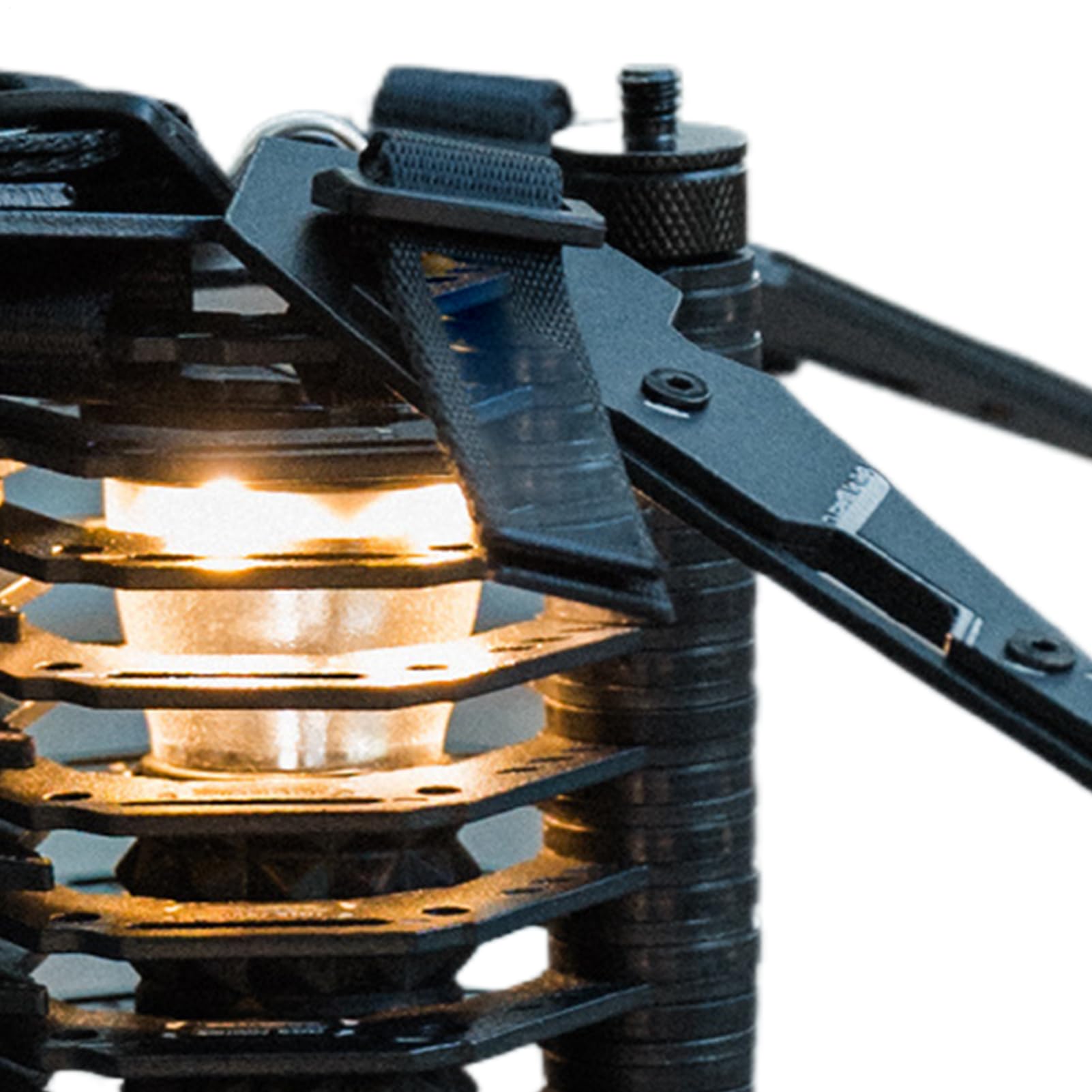 255 G Składany Przenośny Sprzęt Camping Lamp Stoisko | Stojak na lampę grzewczą na trawnik park ogród na zewnątrz patio taras weranda RV dom ognisko piknik