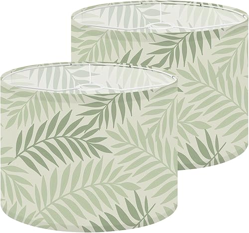 Vista 23 de Drum Lamp Shade Retro groovy 60s 70s seamless Old school psychedelic hippie design Lampshade for Floor Lamps Table Lamps Pendant Light 13"x10