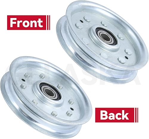 Miniatura 5 de GELASKA La polea tensora plana AM37249 reemplaza a John Deere AM37249, AM107468, AM37442, AM35862, M81677, eXmark 1-602501, 1-403009, Husqvarna