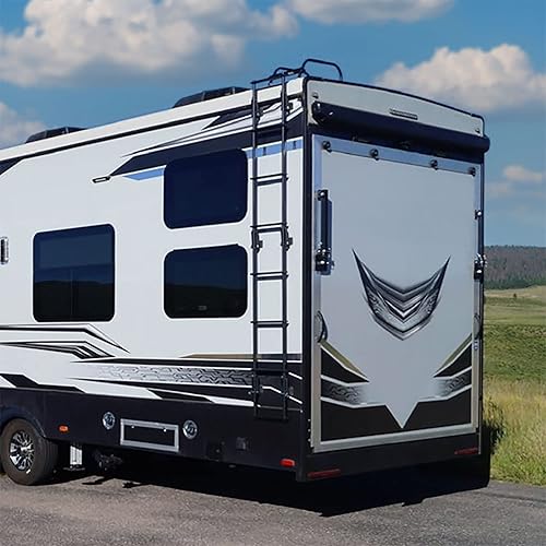 Miniatura 6 de RecPro Par de bisagras de soporte para escalera plegable RV (sin pin)