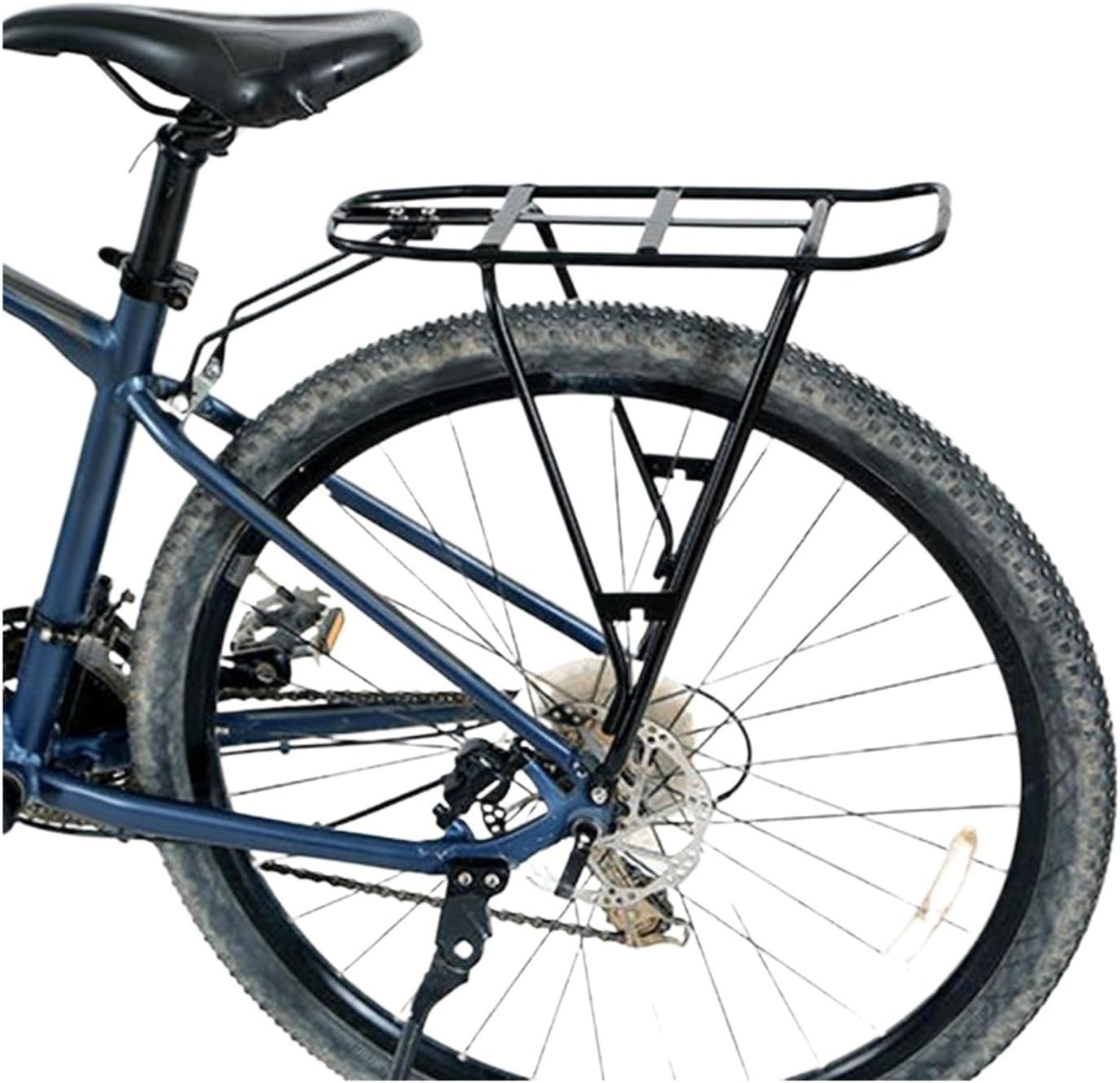 Bike Cargo Rack Rear Bicycle Rack Mounting Hardware Holder Universal Pannier Rack Luggage Rack for Mountain Road Bike