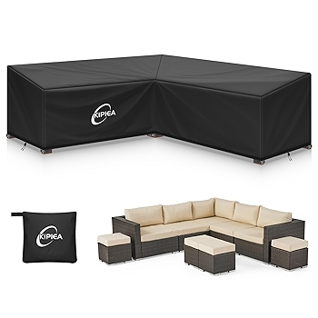 Kipiea 防水户外沙发遮盖 防风防紫外耐撕裂遮阳罩