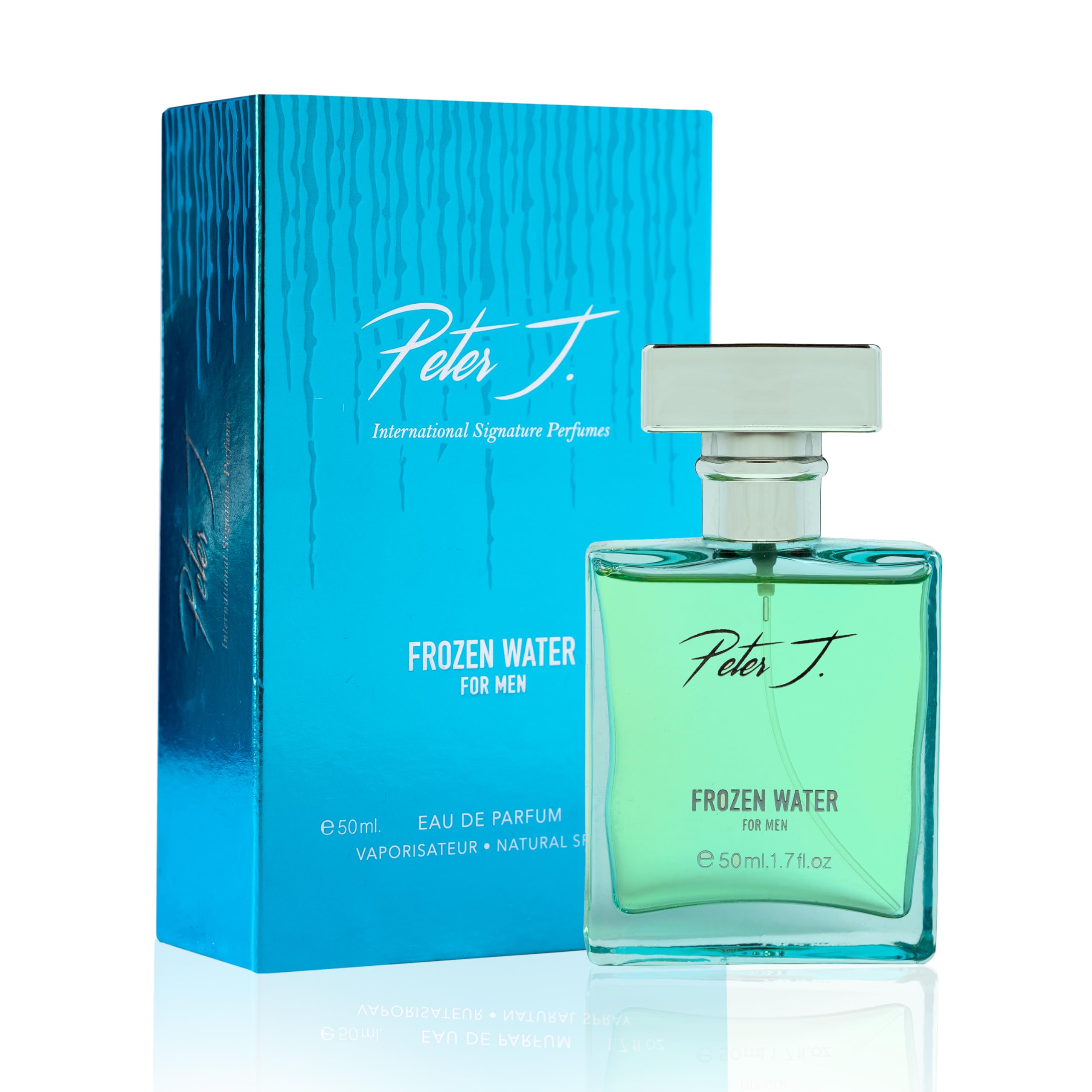 Peter J Party Combo | Frozen Water & Summer Secret Eau De Parfum for Men | Pack of 2 x 50ml | Long Lasting Premium Fragrances | Gift Set for Men | 100ml Total