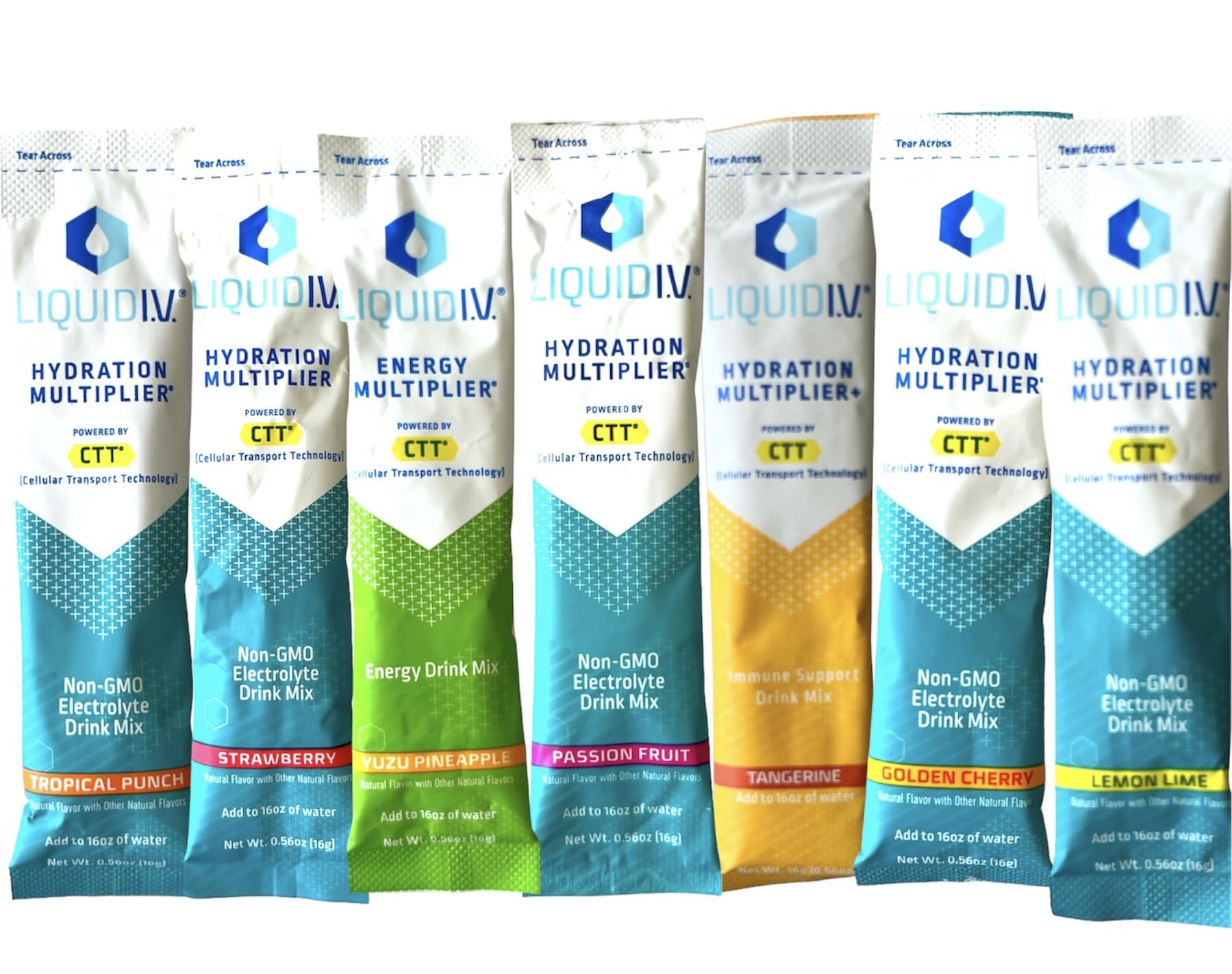 Buy Liquid I.V. Hydration Multiplier Variety Pack Yuzu Pineapple