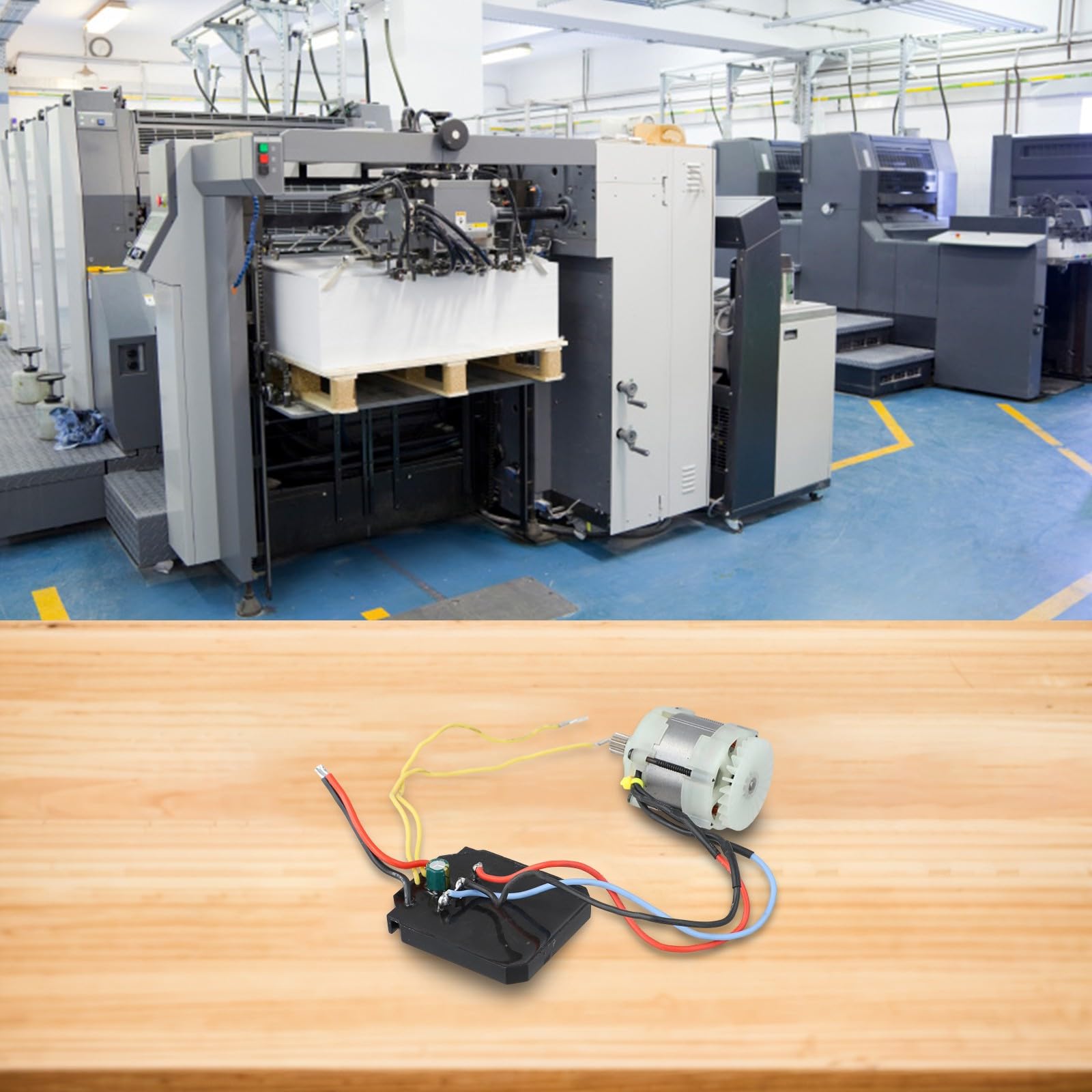 21V 14 Zähne bürstenloser Motor Ersatz für Akku-Kettensägen-Elektrowerkzeuge, kompatibel mit 4/6/8 Zoll Elektrokettensägen, Schwarz