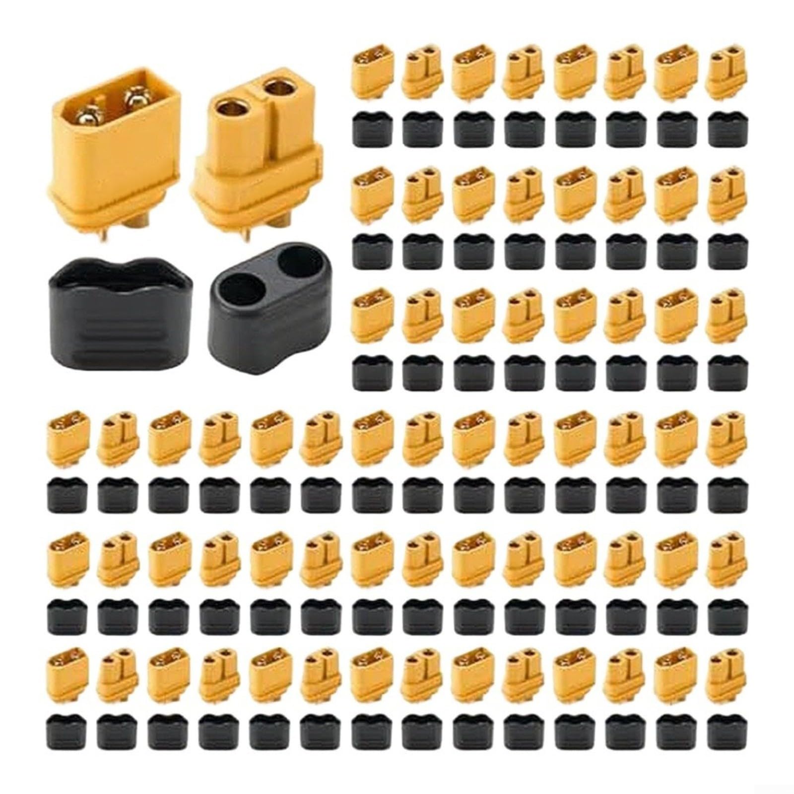 Conector de batería lipo XT60 XT90 hembra para disfrutar de tu coche RC sin cortes