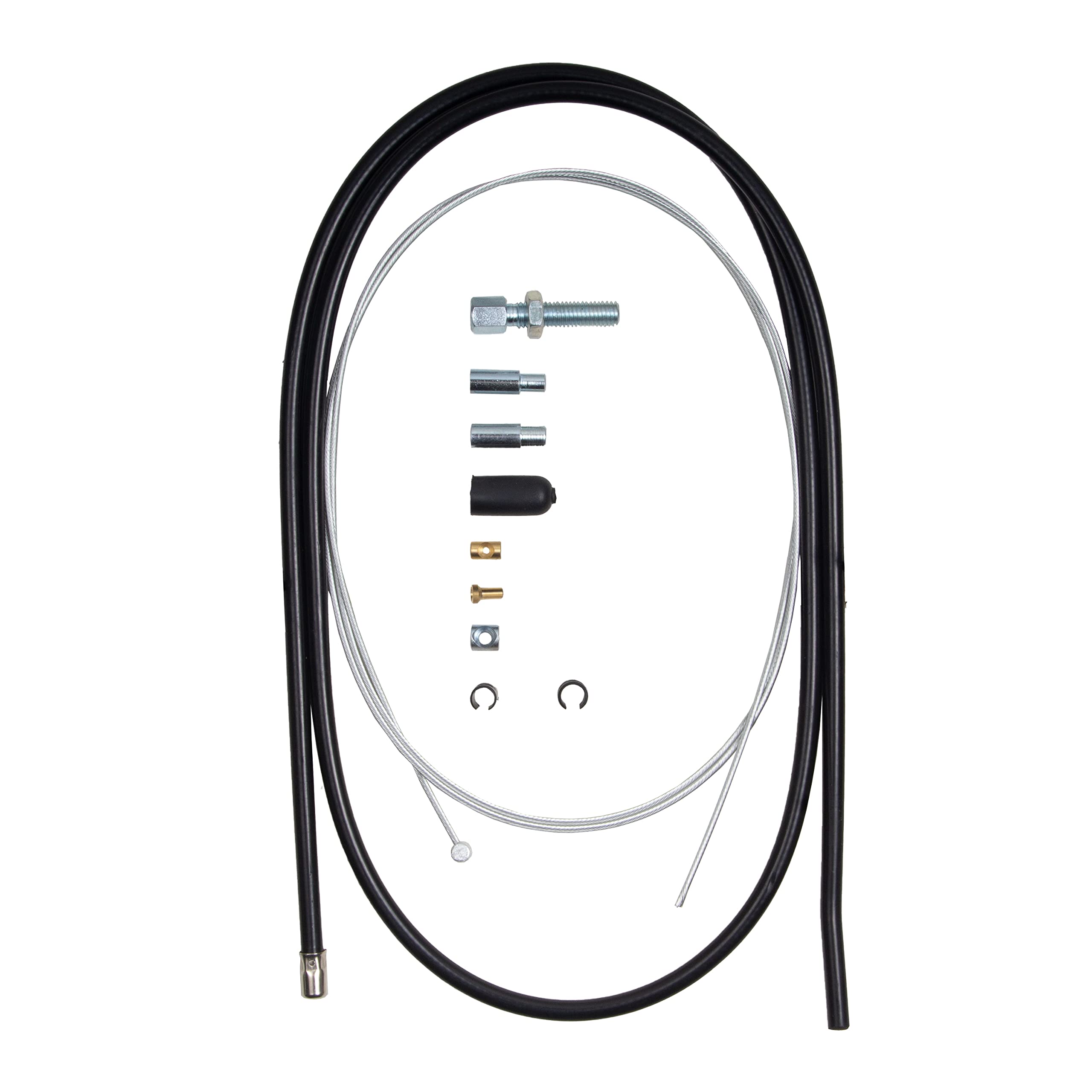 MOTOMASTER Cavo di comando per moto Cavo frizione kit fai da te compatibile con Universale/Honda/Yamaha/BMW/Kawasaki/Indian/Suzuki/Ducati/Victory/Triumph/KTM/Aprilia/Harley Davidson