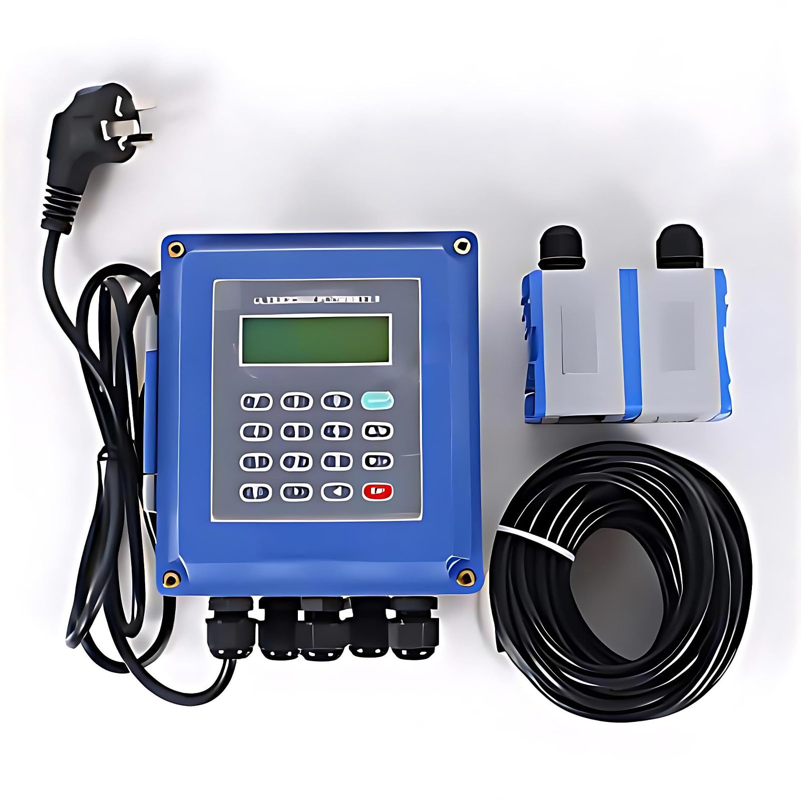 CGCSYZ Ultrasonic Flow Meter with TM-1 Transducer - High Accuracy Liquid Flow Measurement for DN15~DN6000mm Pipes | Wall-Mounted & Clamp-On | Ideal for Water, Wastewater, Industrial