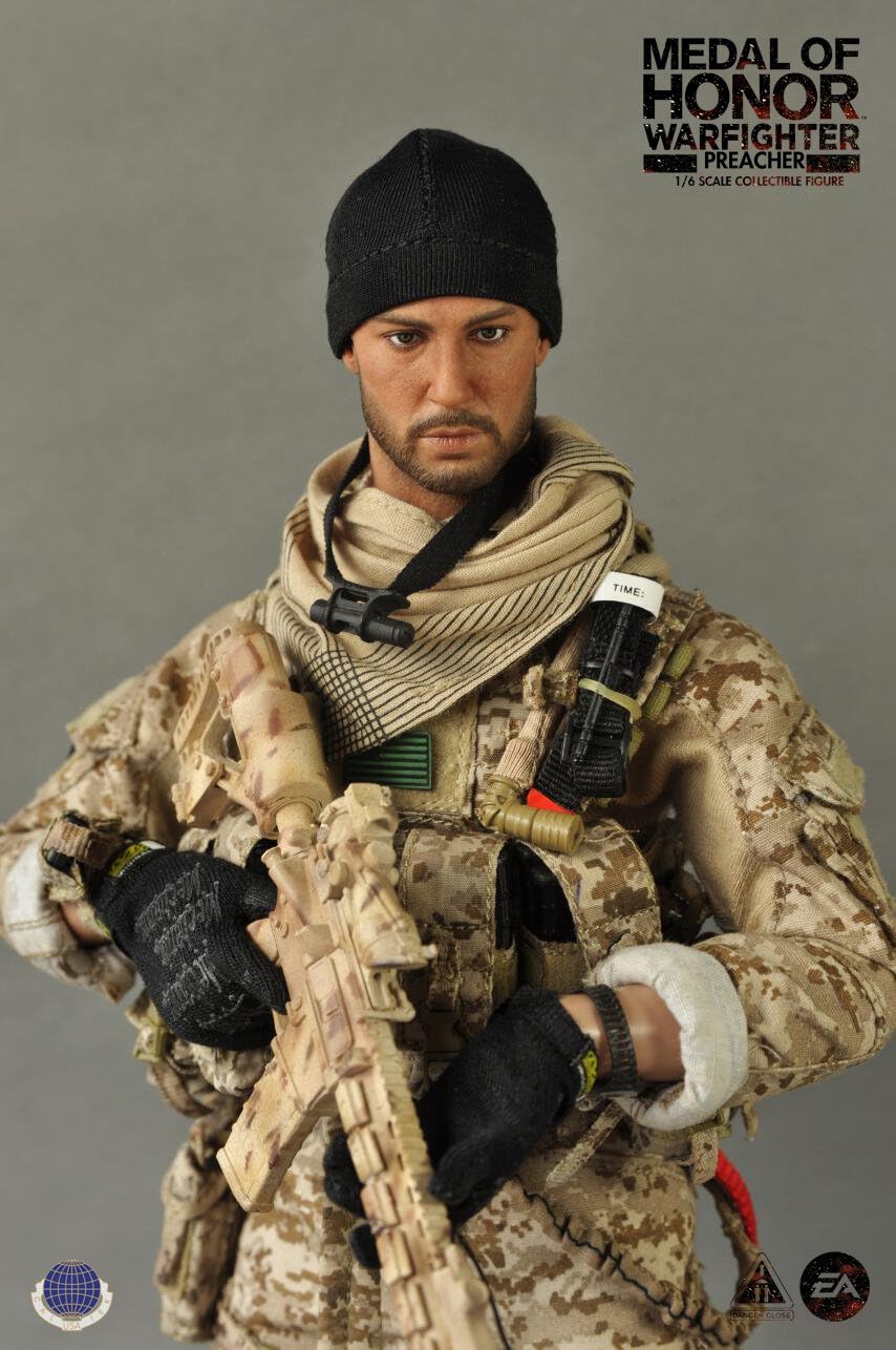 Medal of Honor Warfighter Preacher Collectible Figure, Scale 1:6
