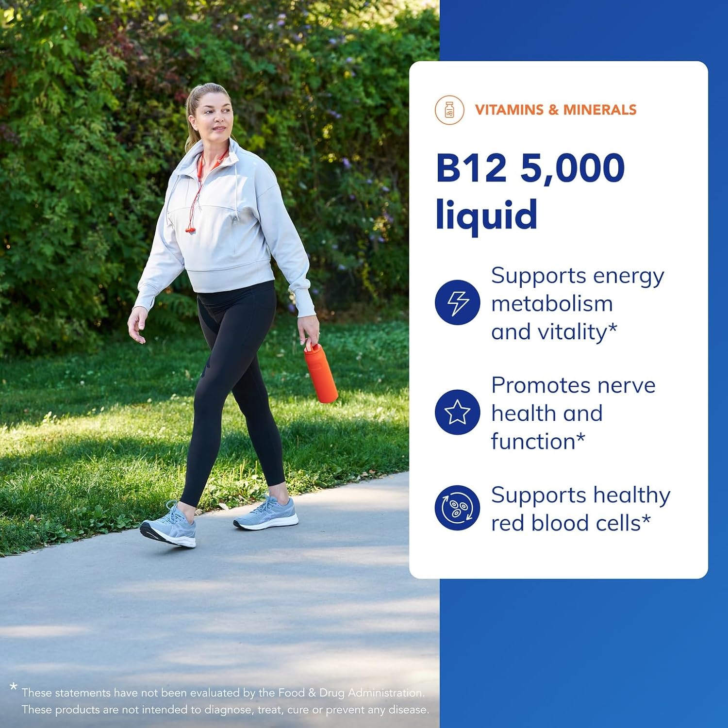 Pure Encapsulations B12 5,000 Liquid - Vitamin B12 Methylcobalamin Supplement to Support Energy, Nerve Health, Cognitive Function & Blood Cells* - Liquid Drops - 1 Fl Oz