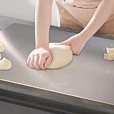 Sibosen Cutting Boards,304 Stainless Steel Cutting Chopping Board Heavy Duty for Meat Cheese Vegetable Fruit Baking Pastry (Large,40 cm L x 30 cm W) - 7