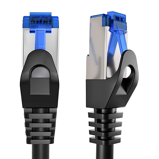 Ethernet Cable – 100ft – Network, Patch & Internet Cable with Break-Proof Design for Maximum US Internet speeds (Ideal for Gaming/Networks/LAN/Router/Modem/Switch, RJ45 Connector) by CableDirect