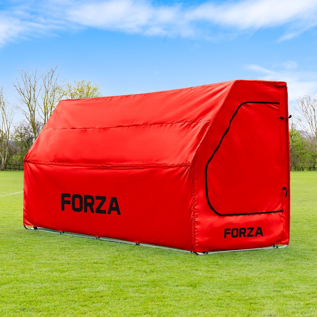 FORZA Ripari Panchine per Squadre da Calcio | Riparo Durevole E Portatile Sportivo – Panche Opzionali | 10 Colori