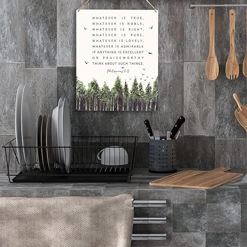 Miniatura 10 de Arte inspirador de pared con texto en inglés "Today Is A Good Day" de madera, letrero colgante positivo para mujeres, decoración de sala de yoga,