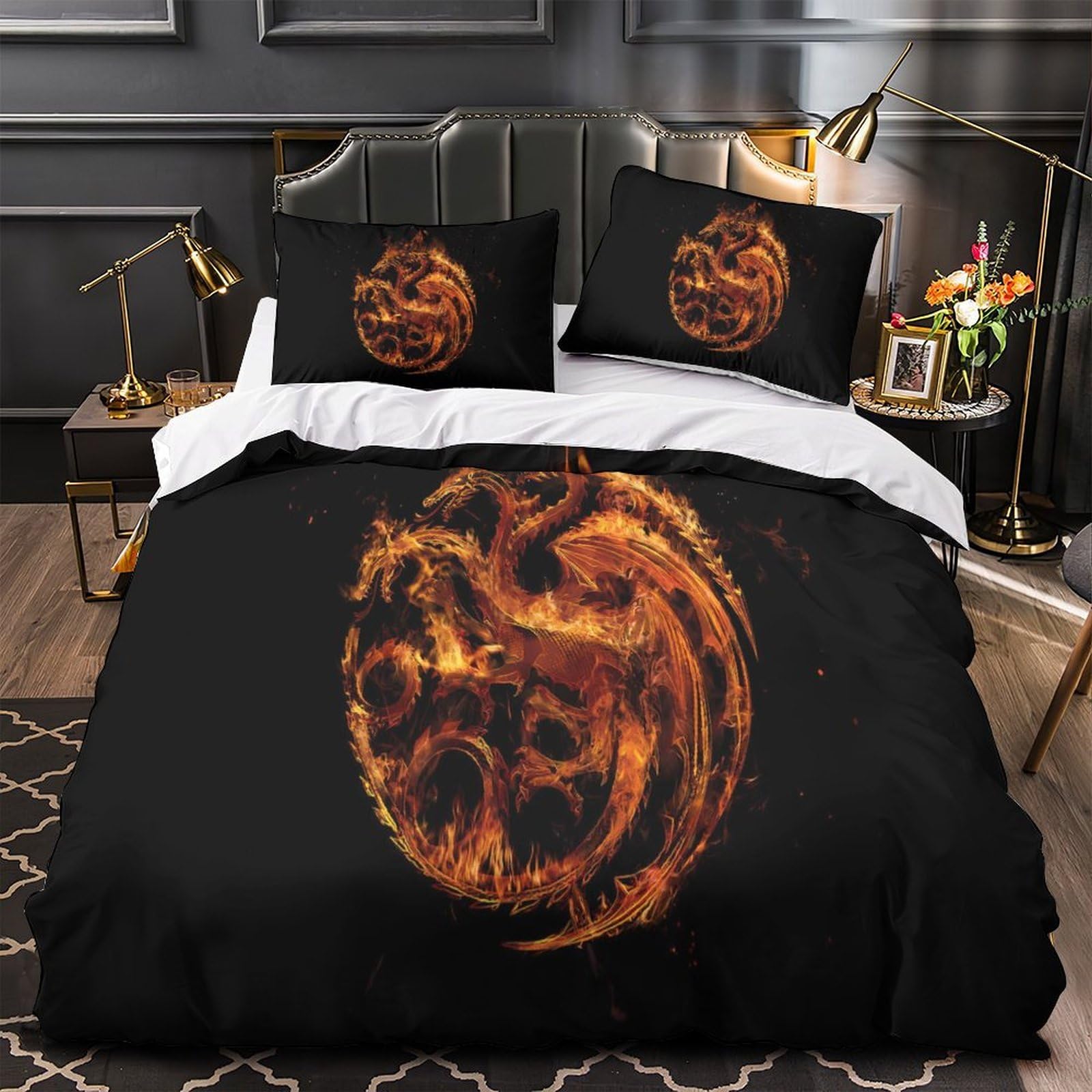 Linge de lit tracteur agricole grand confort pour des nuits cocooning en couple 260x220