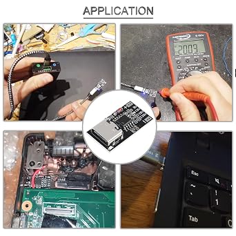 2 pcs USB-C PD Trigger Module PD/QC2.0 3.0 QC4+ Decoy Board Fast Charge 9V 12V 15V 20V 5A Boost Power Module Voltage fixed setting output with DC Connector Kits DC male cable