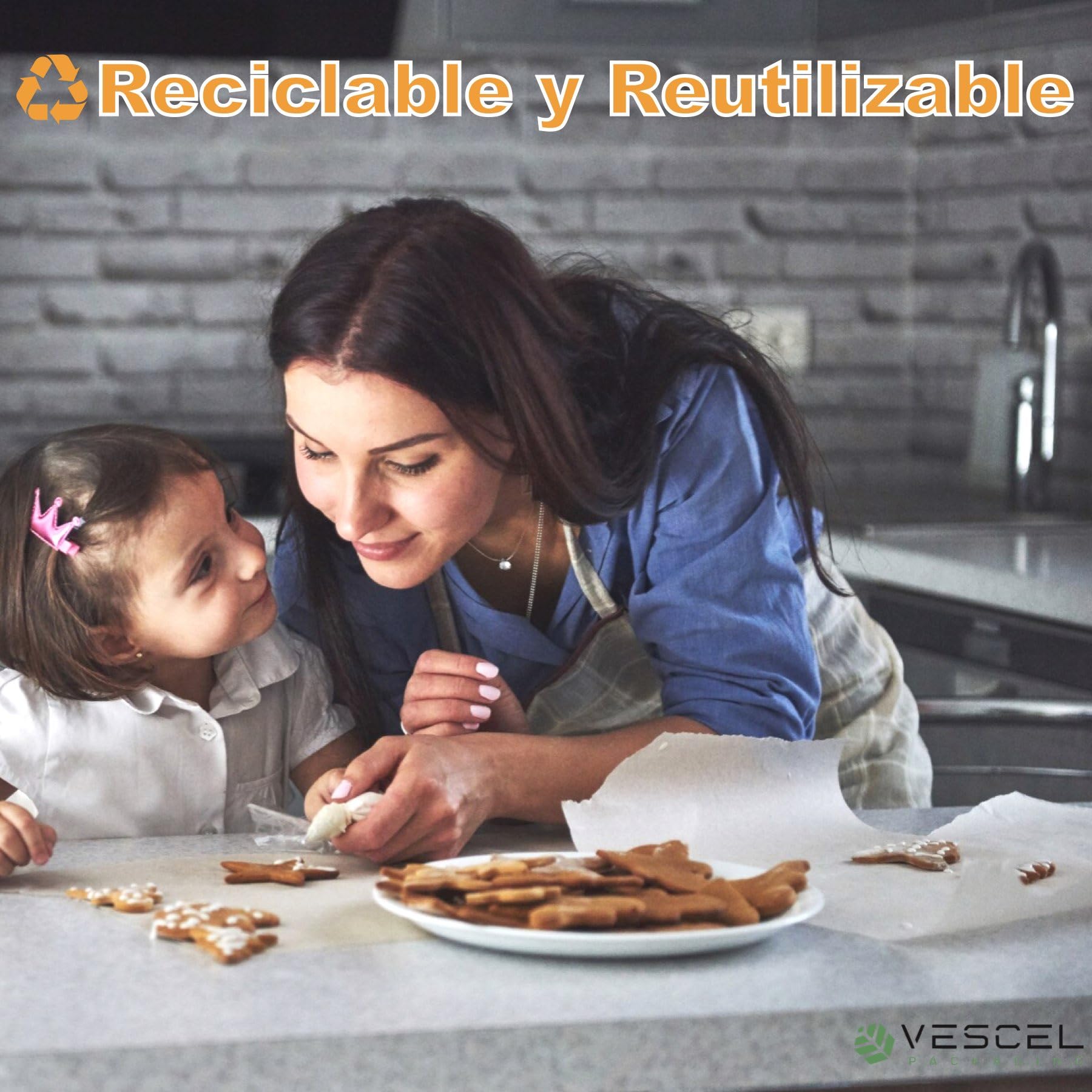 500 Pcs Papel de Horno, Precortado 40CMX60CM, Hojas de Papel de Horno Antiadherente Desechable, Ideal para Horno, Freidora de Aire y Microondas
