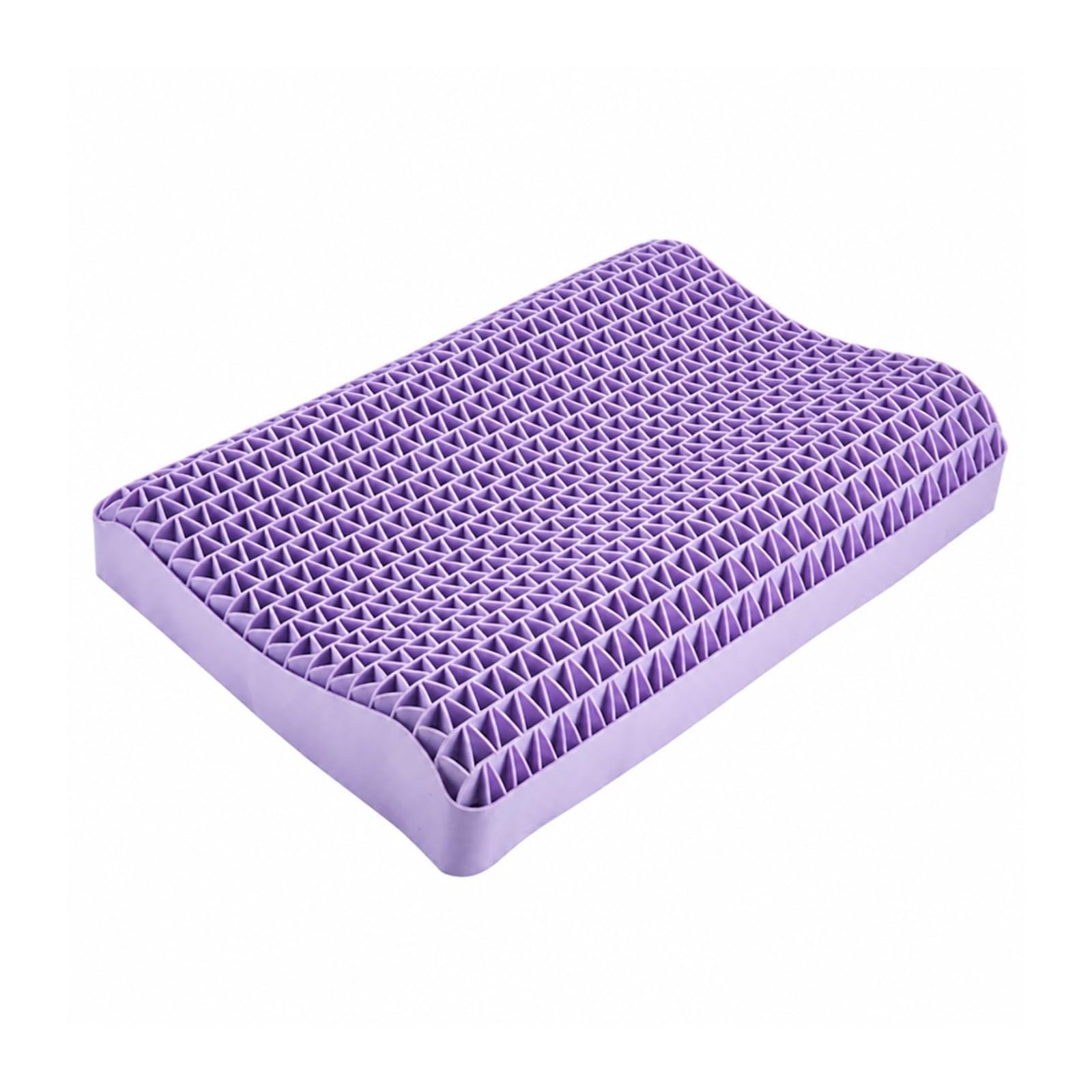 AMRTTWY Honeycomb Pillow, Pectin Pillow Breathable Air Layer TPE Washable,Gel Cushion