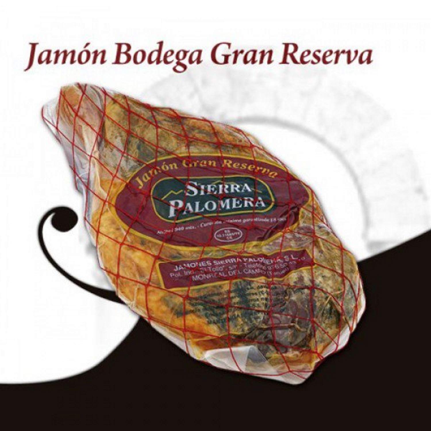 Serrano-Schinken 'Bodega Reserve' (ohne Knochen) ca. 6,2 kg. - Sierra Palomera