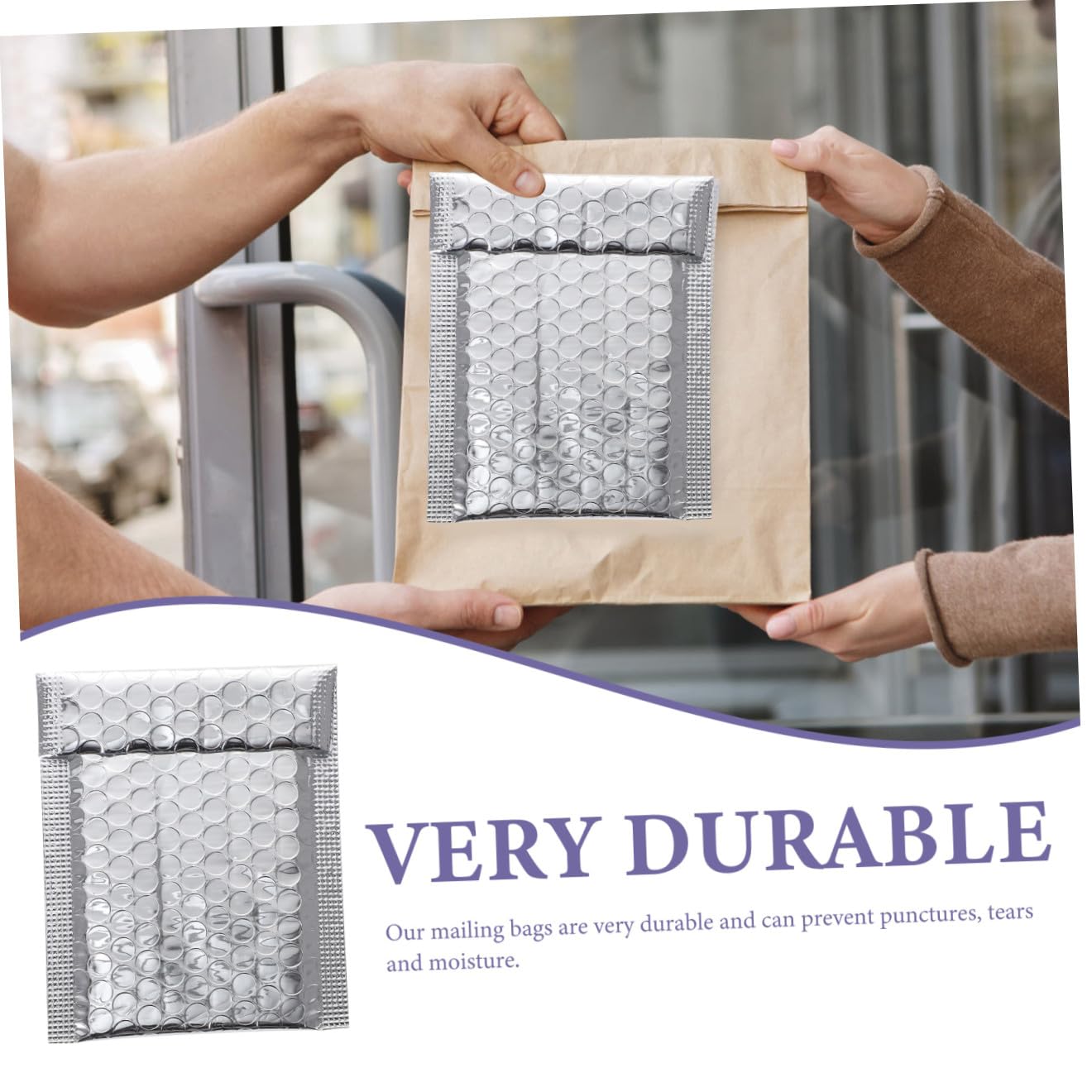 ARTIBETTER 100pezzi Buste Imbottite Chiusura Bolle Buste per Spedizioni e Imballaggio Protezione Affidabile per Oggetti Delicati