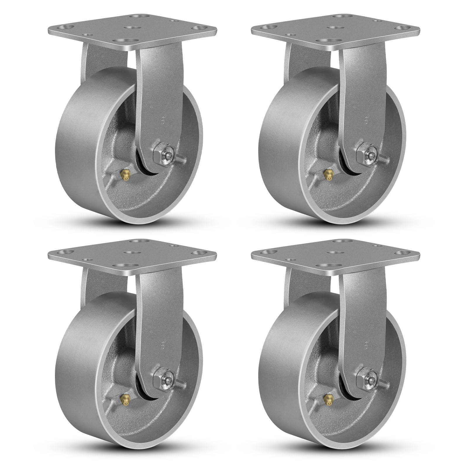 Heavy Duty Industrial Casters - Set of 4 -23 Heavy Duty Industrial Casters - Set of 4 -23