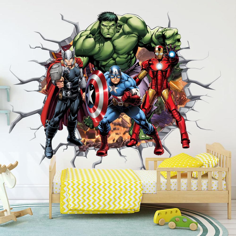 Giant Superhero Wall Decals DC2624SLM | Dry Erase Superman S Shield