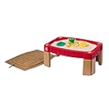Naturally Playful Sand Table, Kids Sand Activity Sensory Table, 5 Piece Accessory Kit, Toddler Summer Outdoor Toys, 2+ Years Old