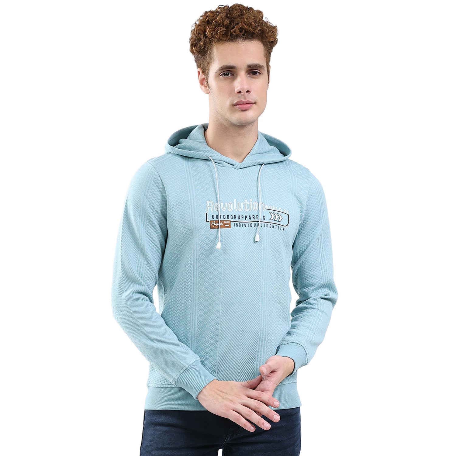 monte carlo Men’s Regular Fit Sweatshirt | Hooded Neck | Printed Design | Pull On Closure | Full Sleeve | Cozy Winter Hoodie | Casual Stylish Sweatshirt for Men-picture-20
