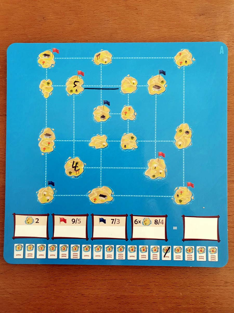 Hashi Gioco Di Carte NSV – Rompicapo Di Ponti E Isole Per 1-4 Giocatori, 8+ Anni