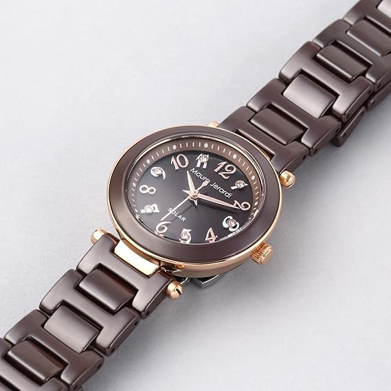 マウロジェラルディ 腕時計 MJ068-1 レディース ブラウン