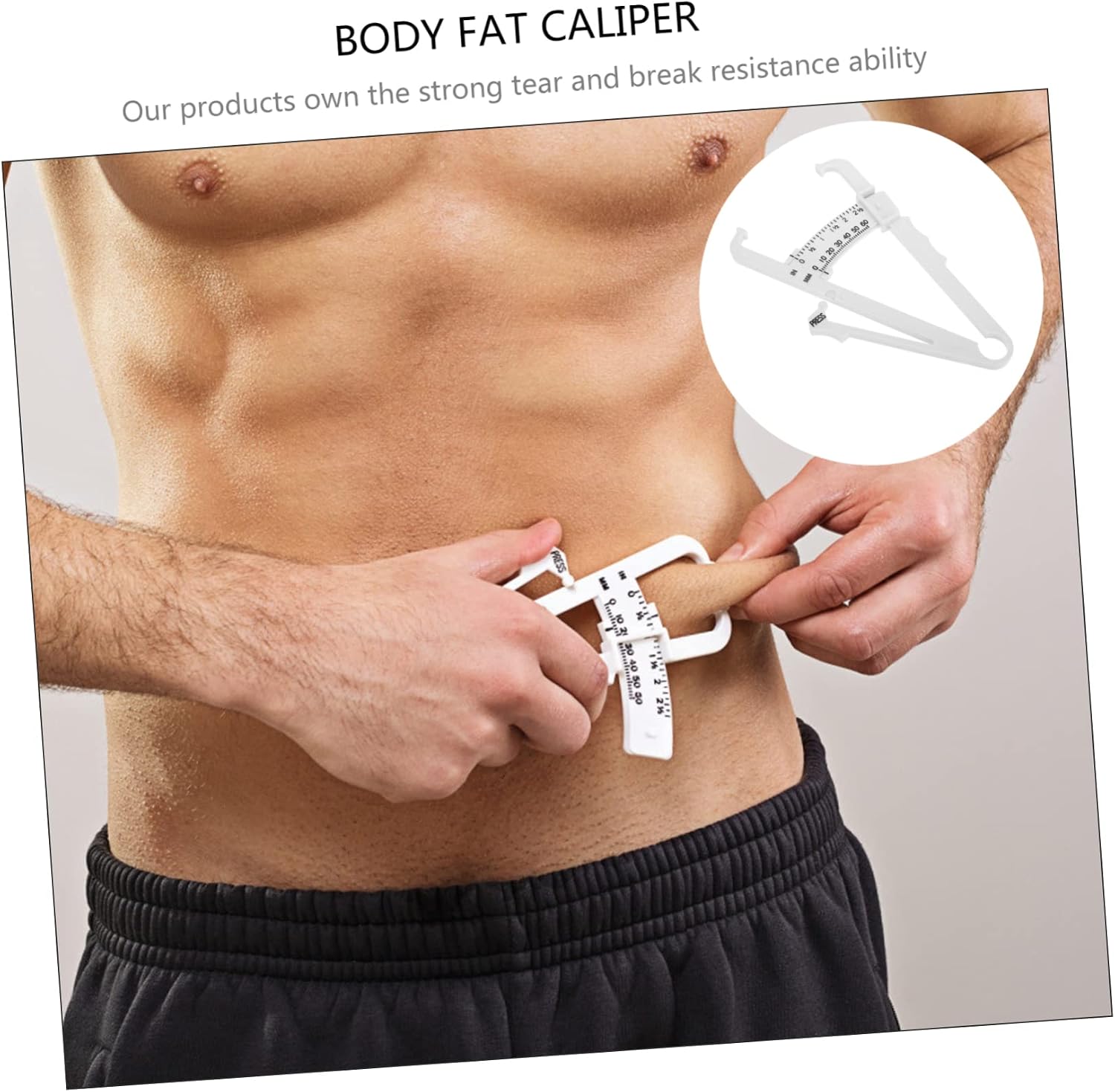 Didiseaon 2Pcs Handheld Caliper Measurement Device with Scale for Accurate Measurement Tool for Men and Women