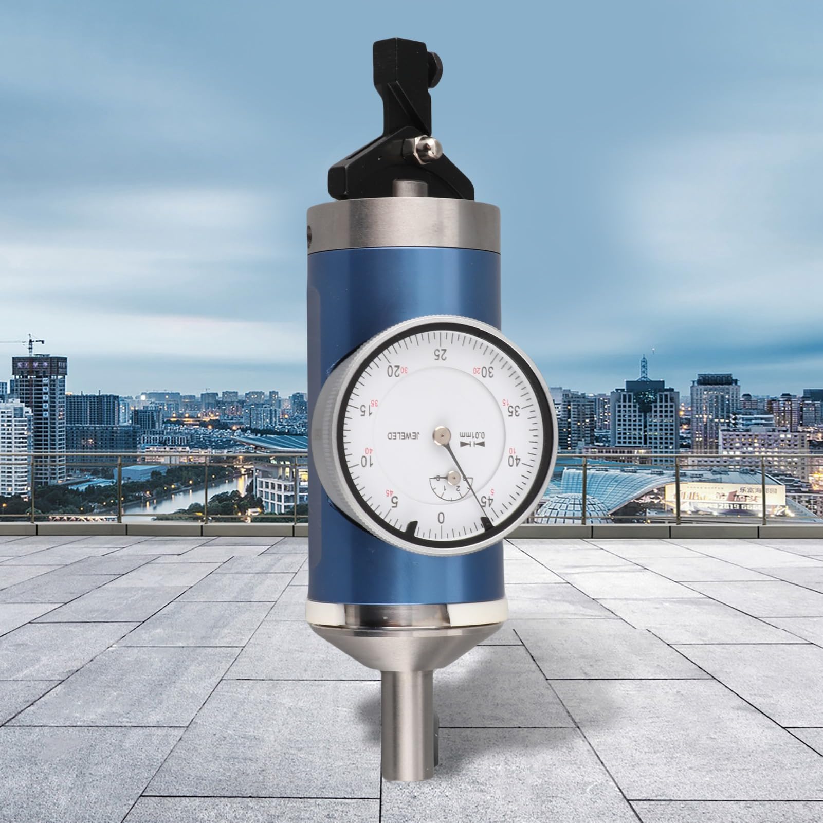 Tarcza Wskaźnika Centrowania z tarczą testową Centrowania Zakres od 0 do 3 Mm Podziałka 0,01 Mm Zestaw Wielu Akcesoriów do Mechanicznego Pomiaru Otworu Ustawianie Frezarki
