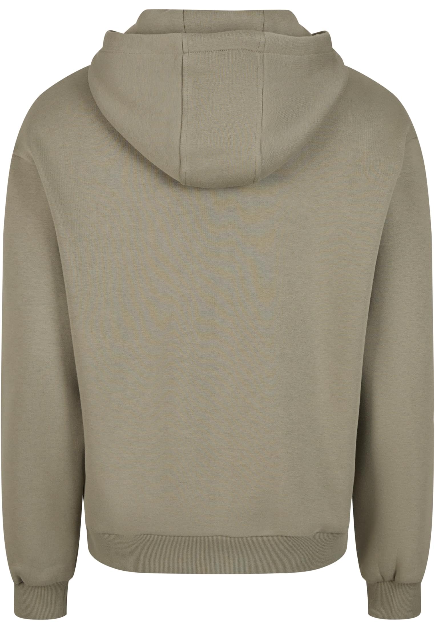 Urban Classics Męska bluza z kapturem Fluffy Hoody, luźna bluza z kapturem dla mężczyzn, oversize fit, rozmiary S-5XL, Paleolive, 4XL