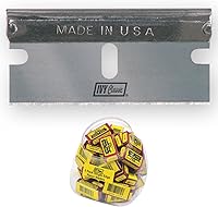 Vista 5 de IVY Classic 11182 Cuchillas de afeitar de un solo filo, Estados Unidos, paquete de 100