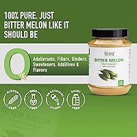 Vista 11 de bixa BOTANICAL Extracto de melón amargo Karela Momordica Charantia 450 mg cápsulas vegitarianas Sin gluten, sin OMG, esterlizado al vapor