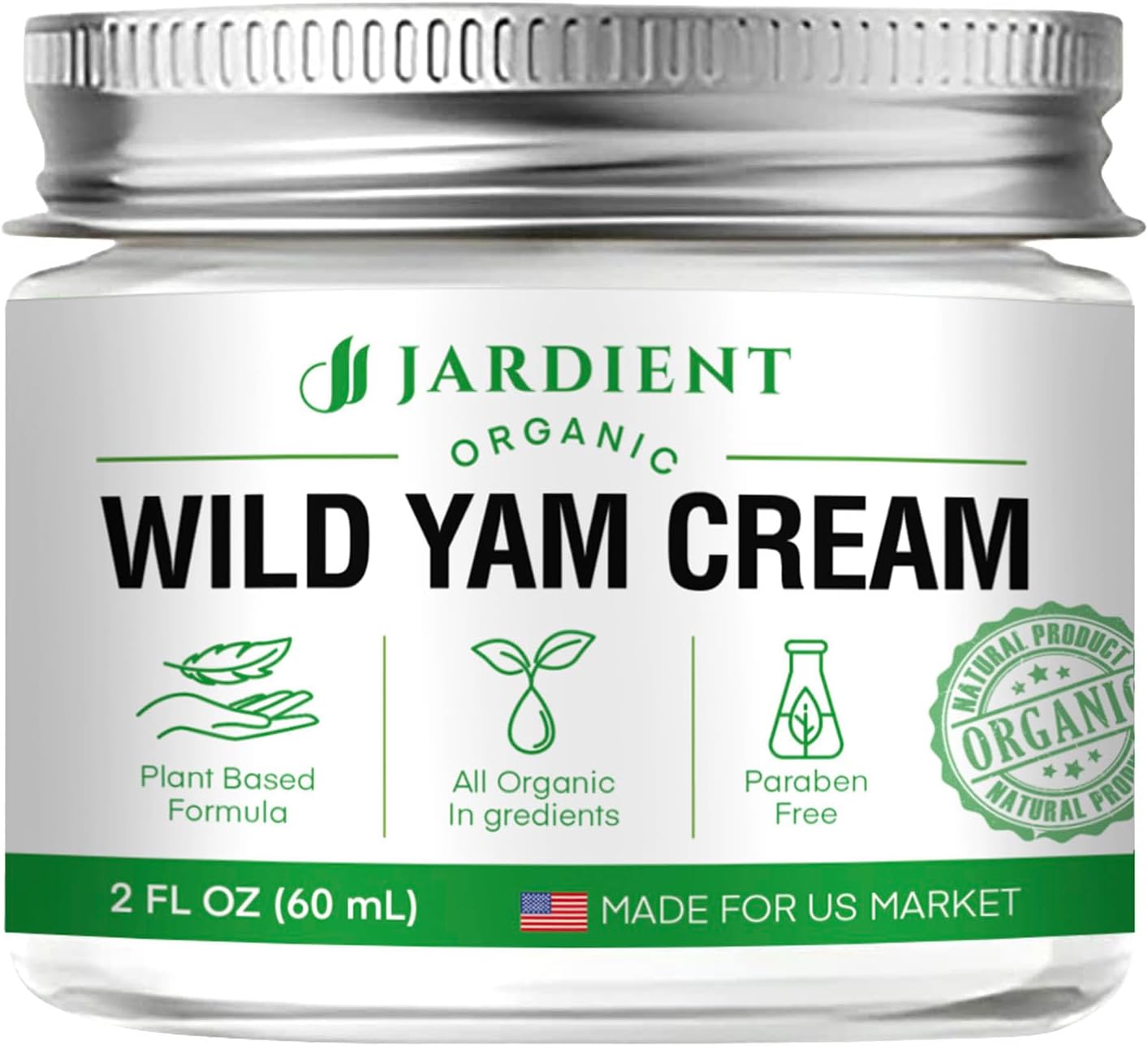ProMeno Women's Wild Yam Cream for Menopause Support