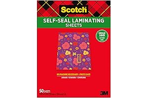 Scotch Laminating Sheets 8.5 x 11 Letter Size